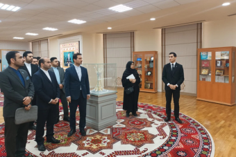 Делегация молодых дипломатов Ирана посетила ИМО МИД Туркменистана
