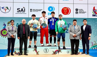 Туркменский штангист завоевал бронзу на чемпионате Азии