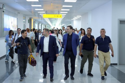 Аваза встречает гостей в лучших традициях туркменского гостеприимства