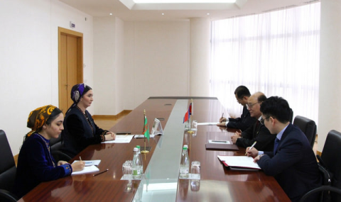 В Ашхабаде прошла встреча МИД Туркменистана с послом КНДР