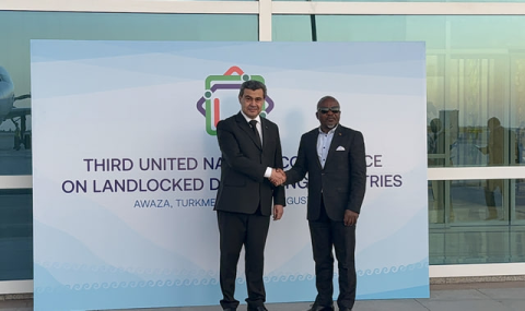 Вице-президент Малави прибыл с визитом в Туркменистан