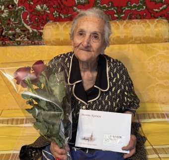 В Ашхабаде чествовали столетний юбилей труженицы тыла Тагиры Алиевой