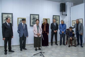 В Ашхабаде открылась выставка заслуженного деятеля искусств Ораза Агабаева