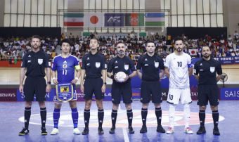 Туркменский судья вел четвертьфинальный поединок Кубка Азии по футзалу