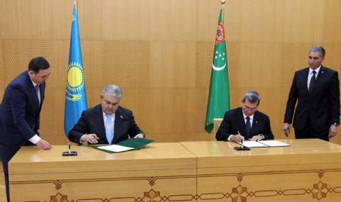 Туркменистан и Казахстан подписали Программу сотрудничества на 2027-2028 годы