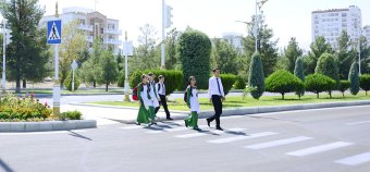 В Туркменистане проходит акция, направленная на безопасность дорожного движения