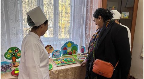  Представитель ЮНИСЕФ в Туркменистане посетила Лебапский велаят