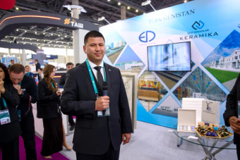 Туркменский производитель керамики вышел на KazanForum 2026
