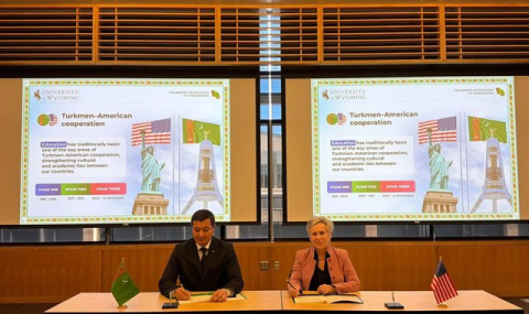 Туркменистан и Университет штата Вайоминг укрепляют образовательное партнёрство