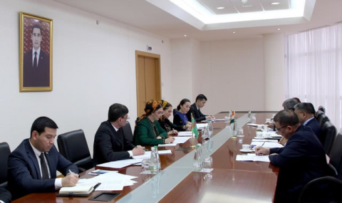 В Ашхабаде прошли политические консультации между Туркменистаном и Индией