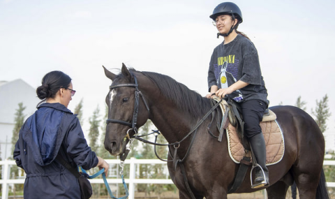 В Ашхабадском конноспортивном комплексе готовят молодых конкуристов