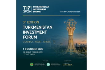 OBG присоединилась к Инвестиционному форуму Туркменистана TIF 2026