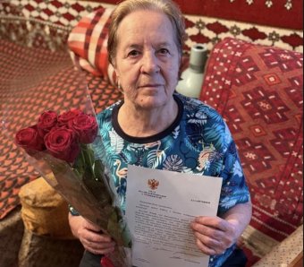 Дипломаты России в Ашхабаде поздравили ветерана ВОВ с 94-летием