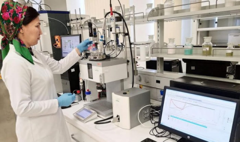 Туркменские химики разработали жидкое удобрение для тепличных хозяйств