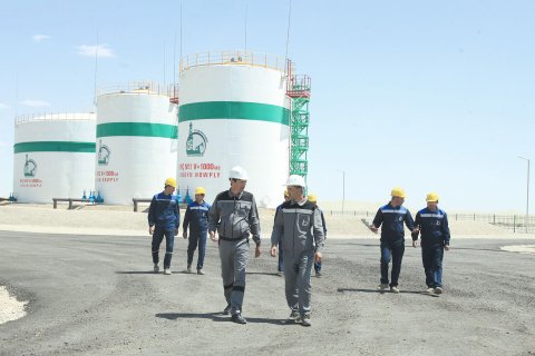На месторождении Узын-Ада введён в эксплуатацию новый газоконденсатный комплекс