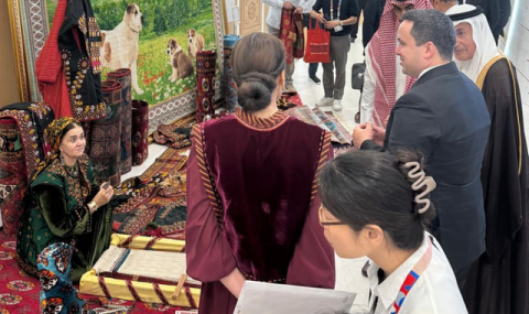 В павильоне Туркменистана прошли культурные мероприятия к 34-летию независимости