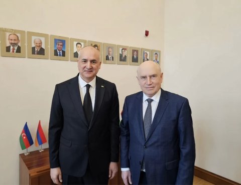 Сергей Лебедев встретился с завершающим миссию в России послом Туркменистана