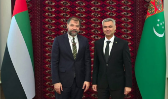 Посол Туркменистана встретился с представителем Azizi Developments