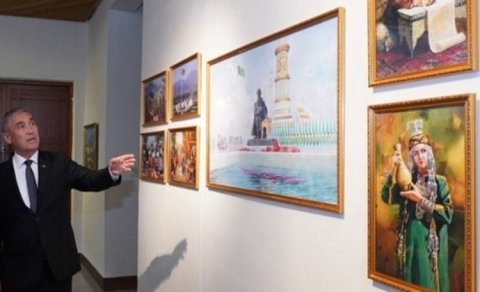 Туркменское искусство представили в рамках выставки в Исламабаде