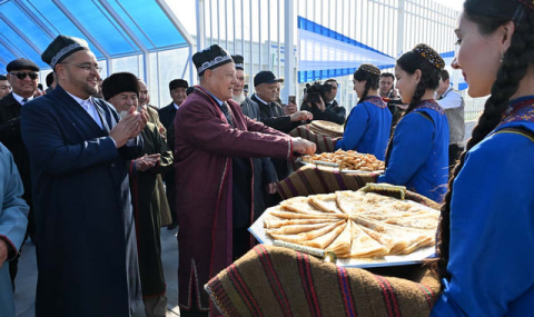 Центр приграничной торговли Туркменистана и Узбекистана как знак партнёрства