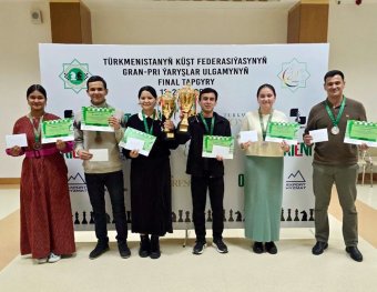 В Ашхабаде определили сильнейших шахматистов Туркменистана