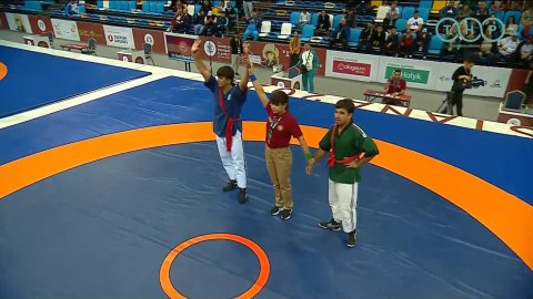 Туркменский борец завоевал золотую медаль на V Всемирных играх кочевников 