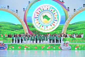 Пятилетие Благотворительного фонда отметили торжествами в городе Аркадаг