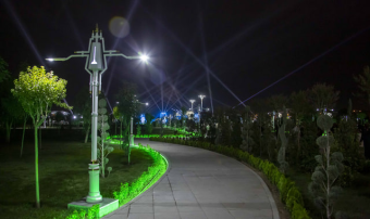 В Ашхабаде открыли обновлённый парк «XV лет независимости Туркменистана»
