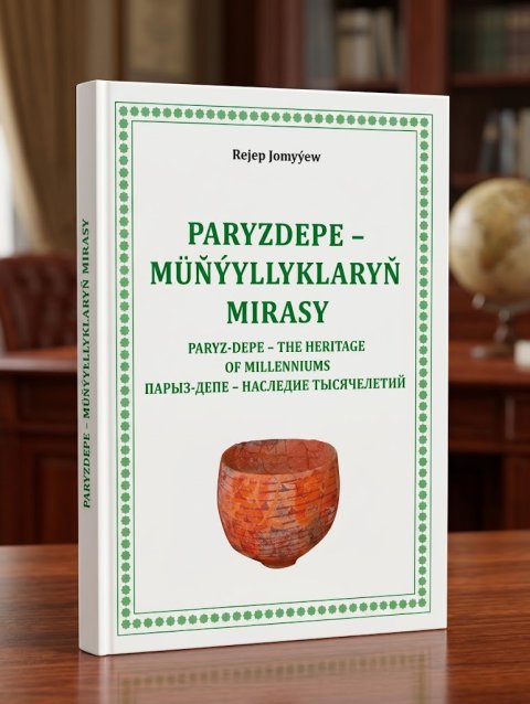 В Туркменистане издана книга о многовековой истории городища Парыз-депе