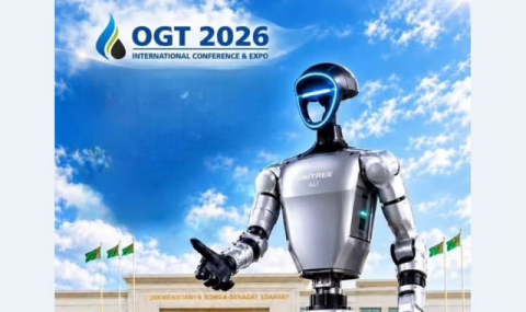 Робот ALI будет встречать гостей форума OGT 2026 в Ашхабаде
