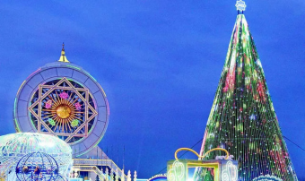 В Ашхабаде стартовала подготовка к новогодним праздникам