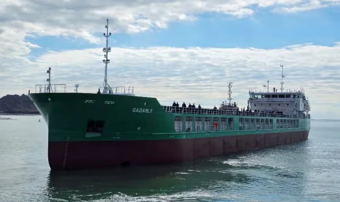 В Туркменистане стартовал первый рейс сухогруза «Gadamly»