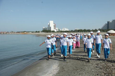 В Туркменистане организован летний отдых для школьников со всей страны