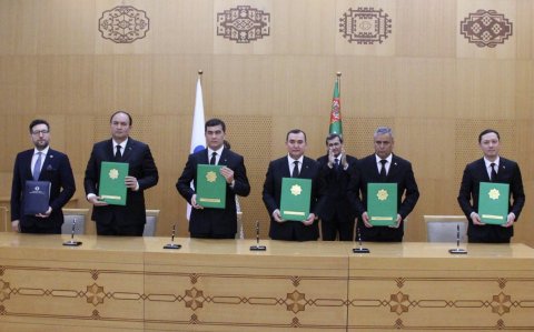 Туркменистан и ЕБРР подписали ряд документов о сотрудничестве