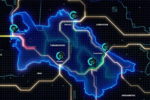Туркменистан увеличивает число международных оптоволоконных линий