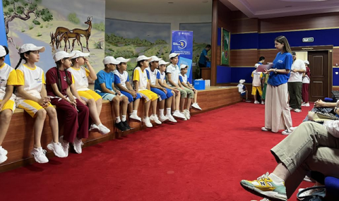 Интерактивные встречи о правах детей проходят в Туркменистане