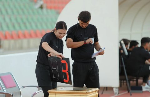 Арбитр из Туркменистана дебютирует на международной футбольной арене