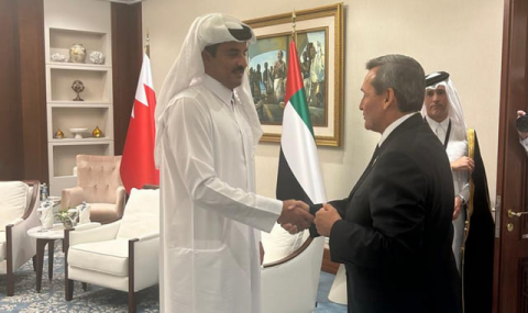 Глава МИД Туркменистана встретился с Эмиром Катара в Дохе