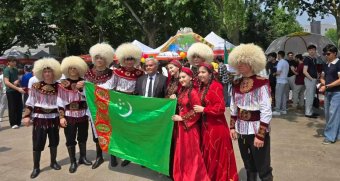 Туркменские студенты участвовали на международном фестивале молодежи в Пекине