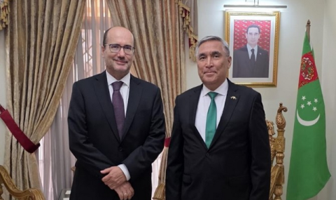 Туркменский Посол в Пакистане встретился с венгерским коллегой