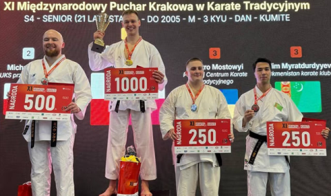 Сборная Туркменистана стала призёром турнира по каратэ — Кубка Кракова