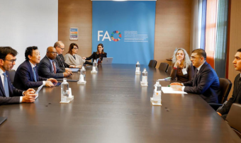 Туркменистан и ФАО обсудили развитие сотрудничества в Риме