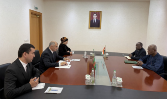 Замминистра МИД Туркменистана встретился с новым послом Нигера