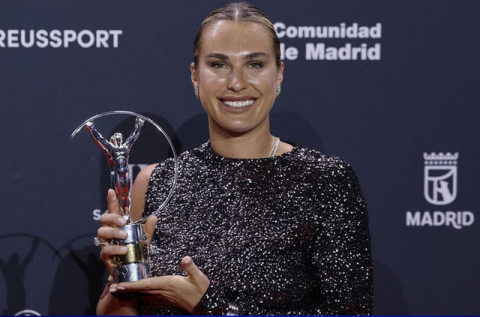 Арина Соболенко стала спортсменкой года по версии «Laureus»