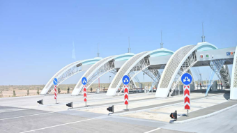 В Туркменистане введён новый участок трассы Ашхабад–Туркменабат