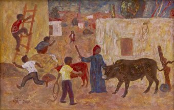 В Ашхабаде открылась выставка к 70-летию Какагельды Курбангельдыева    