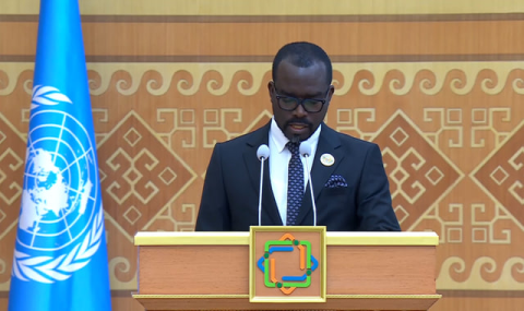 Министр торговли и промышленности Руанды выступил на Третьей Конференции ООН