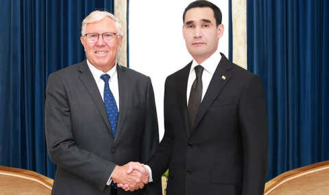 Сердар Бердымухамедов встретился с главой «Nicklaus Companies»