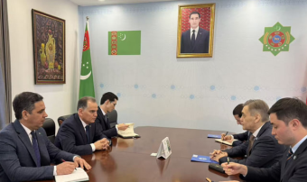 Посол Туркменистана в КНР встретился с Генсеком ШОС