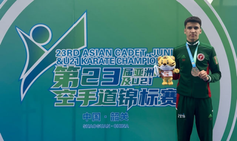 Туркменские каратисты выиграли две бронзовые медали на чемпионате Азии в Китае